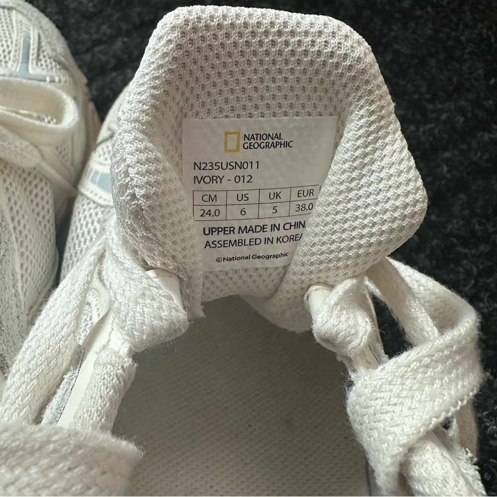 National Geographic Cream and Gray Sneakers - Picture 6 of 6